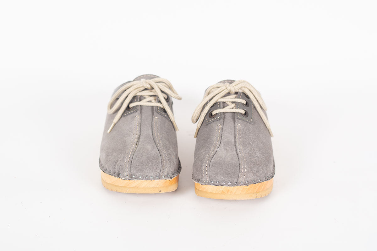 Audubon Wool Grey Suede