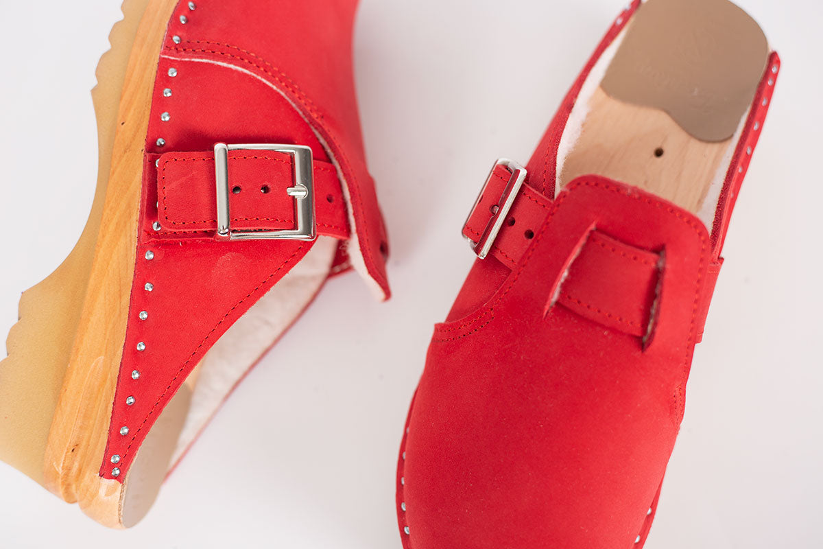 Hopper Wool Red