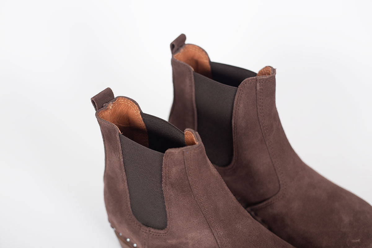 Rockwell Brown Suede