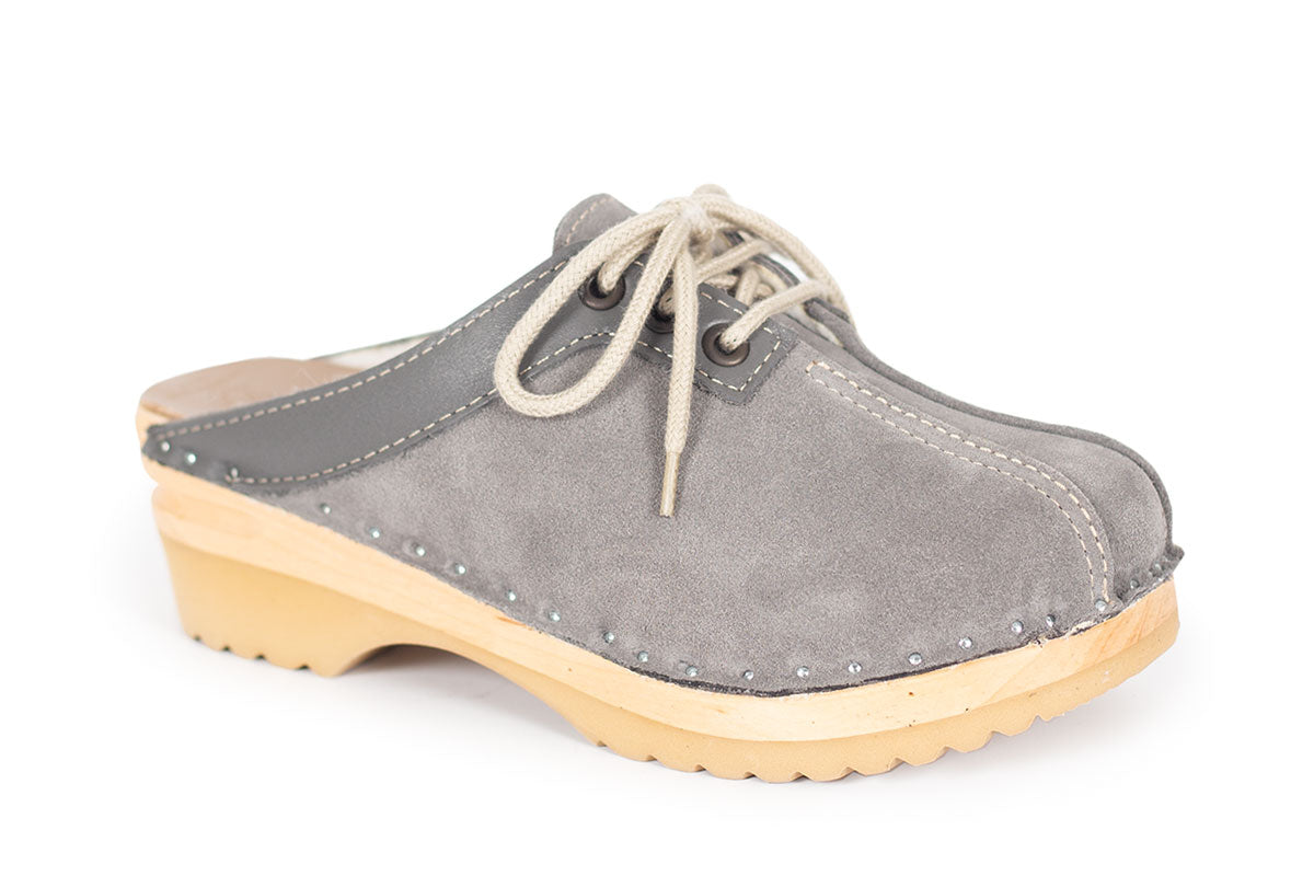Audubon Wool Grey Suede