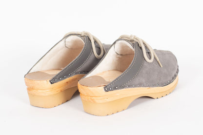 Audubon Wool Grey Suede