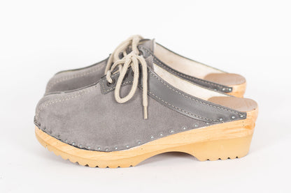 Audubon Wool Grey Suede