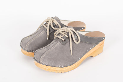 Audubon Wool Grey Suede