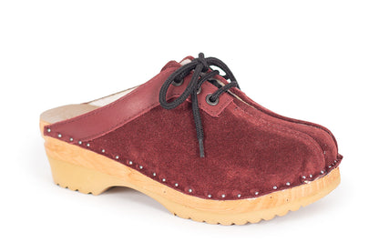 Audubon Wool Red Suede