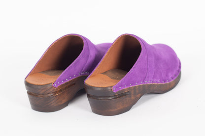 Da Vinci Purple Suede
