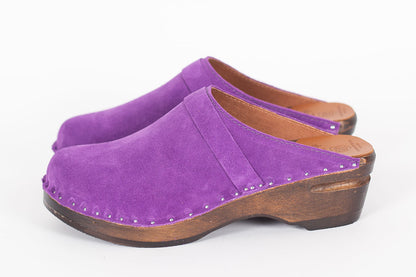 Da Vinci Purple Suede