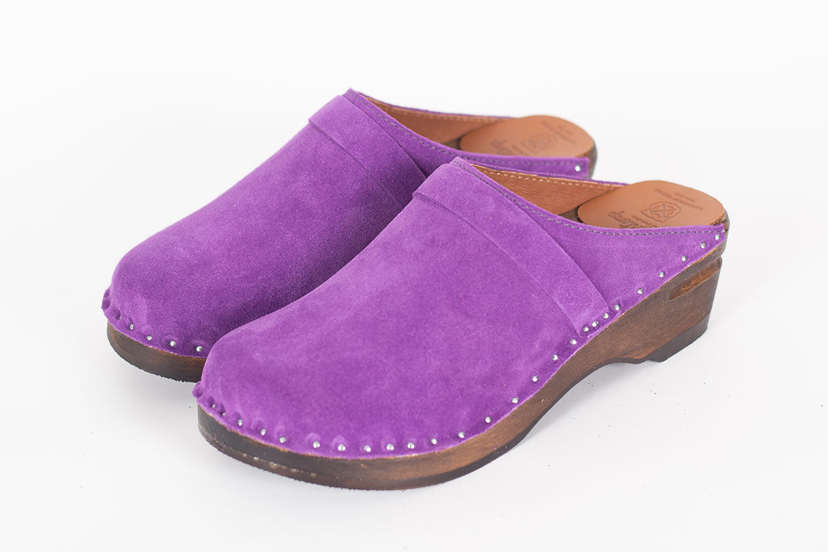 Da Vinci Purple Suede