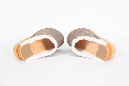 Munch Grey Suede