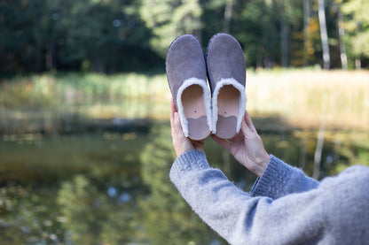 Munch Grey Suede