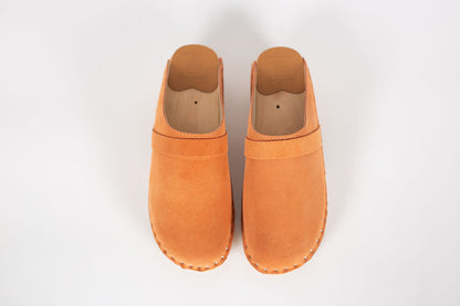 Da Vinci Apricot Suede