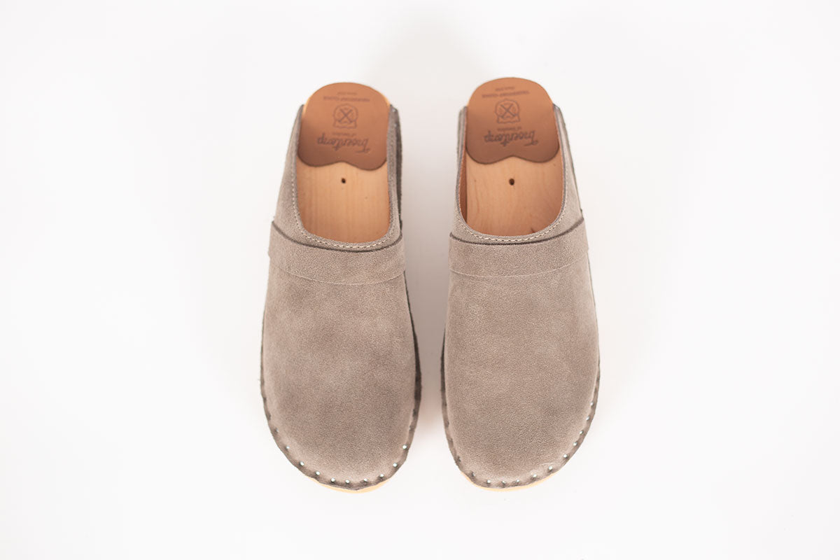 Da Vinci Grey Suede