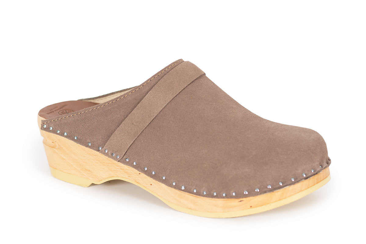 Da Vinci Taupe Suede