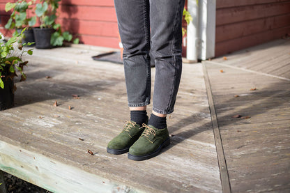 Sandhamn Olive Suede