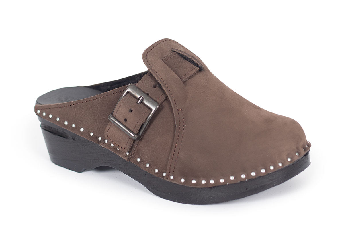Hopper Wool Brown Nubuck