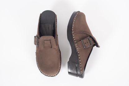 Hopper Wool Brown Nubuck