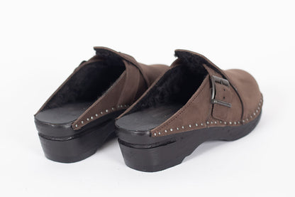 Hopper Wool Brown Nubuck