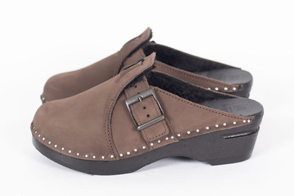 Hopper Wool Brown Nubuck