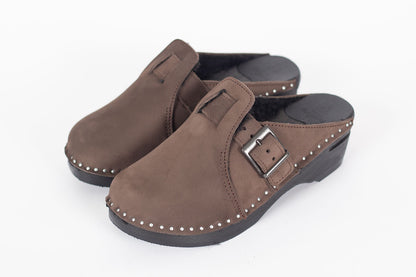 Hopper Wool Brown Nubuck