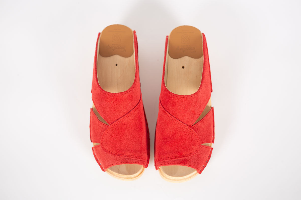 Mariah Red Suede