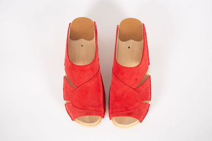 Mariah Red Suede
