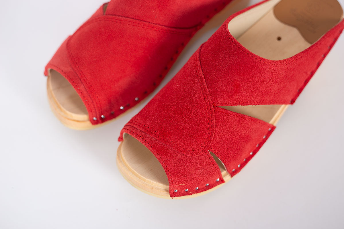Mariah Red Suede