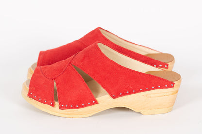 Mariah Red Suede