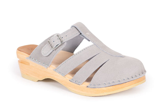 Mary Jane Grey Suede