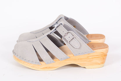 Mary Jane Grey Suede