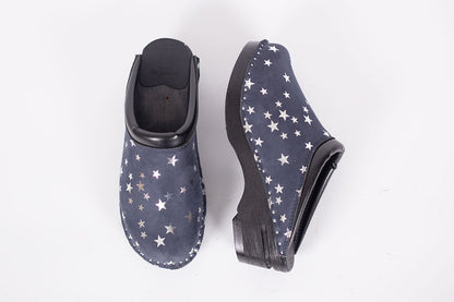 Monet Blue with Stars