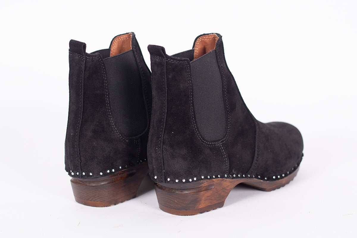 Rockwell Black Suede
