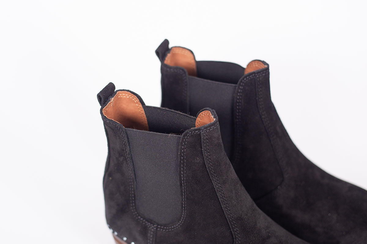 Rockwell Black Suede