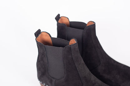 Rockwell Black Suede