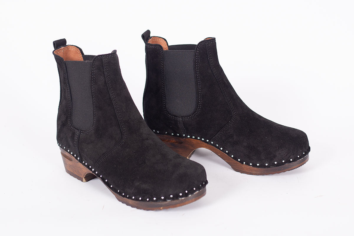 Rockwell Black Suede