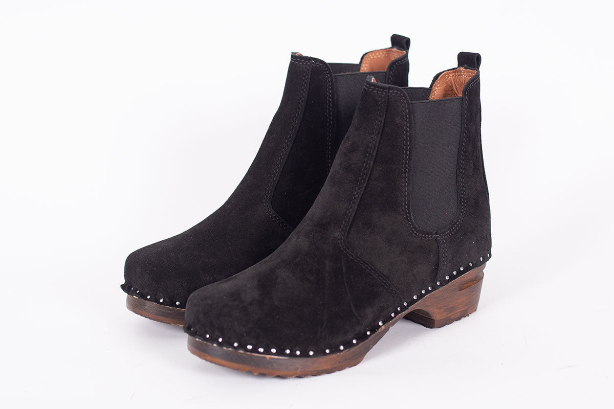 Rockwell Black Suede