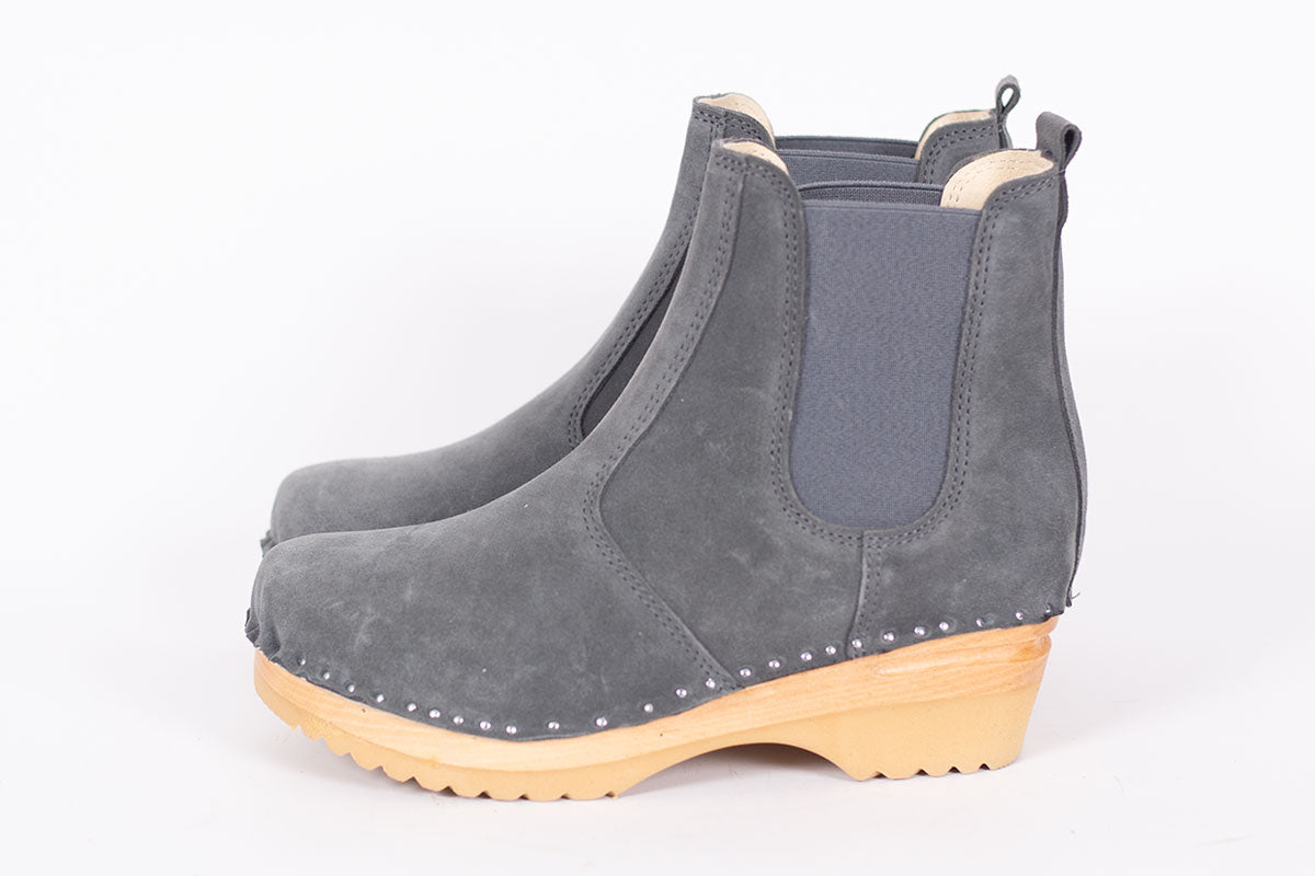 Rockwell Grey Suede