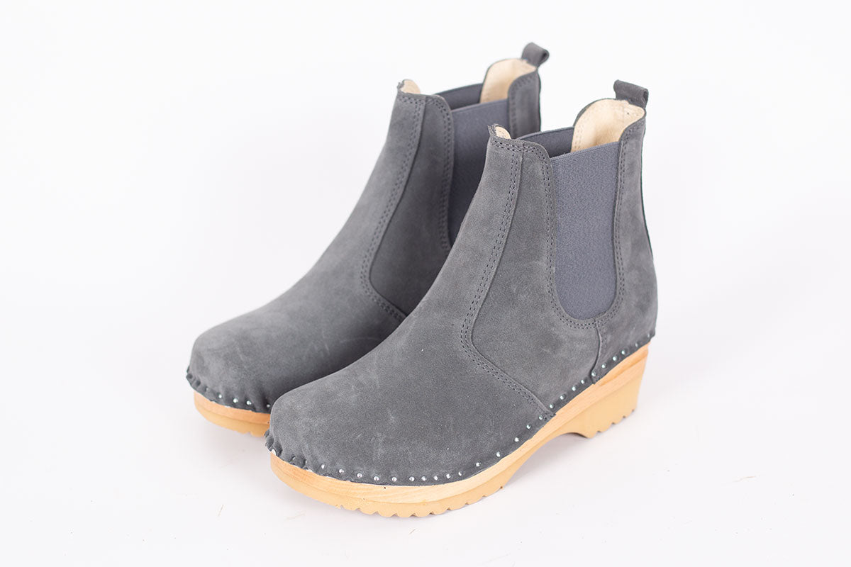 Rockwell Grey Suede