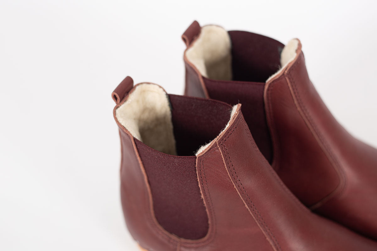 Rockwell Shearling Rosewood