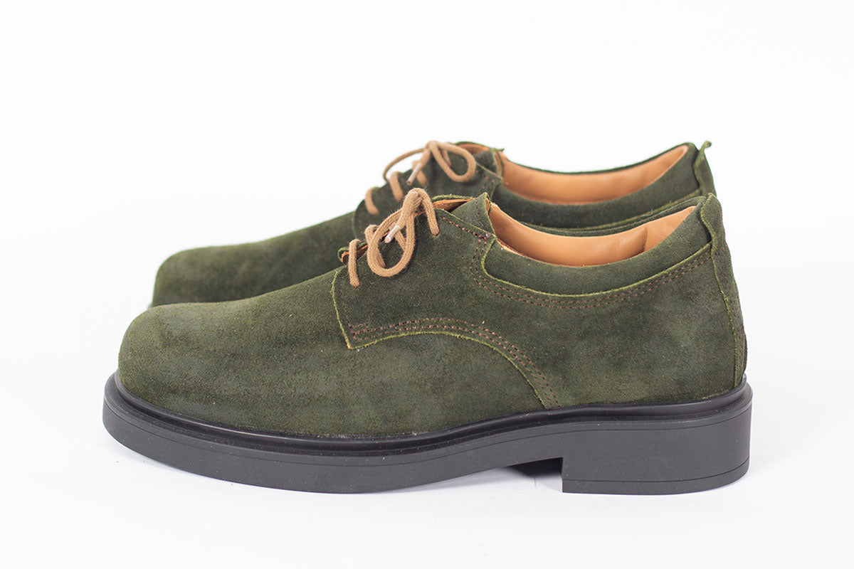 Sandhamn Olive Suede