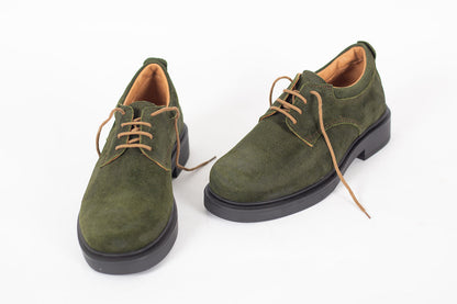 Sandhamn Olive Suede