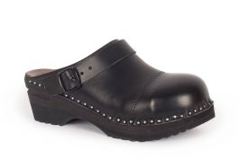 Safety Clogs in black - Troentorp Clogs 