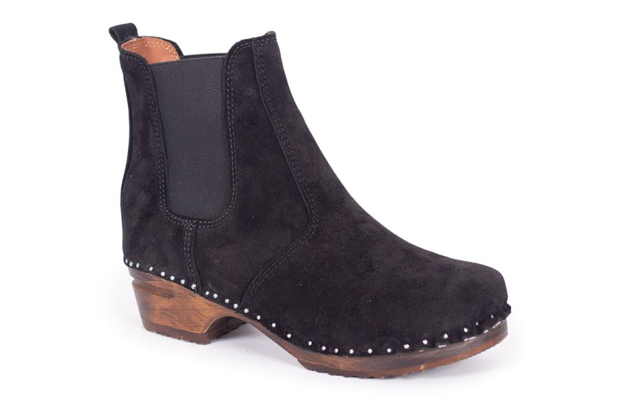 Rockwell Black Suede