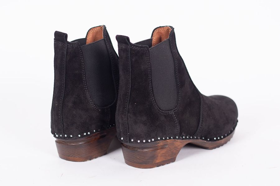 Rockwell Black Suede
