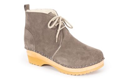 Morris Shearling Grey Suede