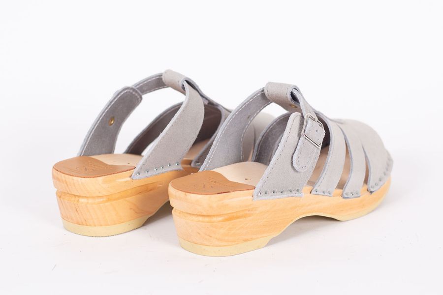 Mary Jane Grey Suede